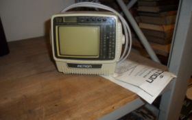 Small Portable TV.