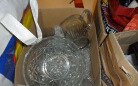 Box of Assorted Glassware.