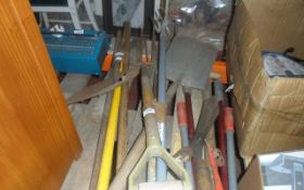 Assorted Tools ( Shovels and Forks )