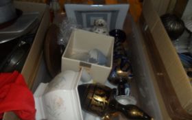 Box of Assorted Collectable's.