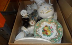 Box of Assorted Ceramics.