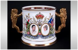 Paragon Limited Edition Loving Cup, to commemorate the Wedding of The Prince of Wales and Lady Diana