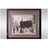 L.S Lowry 1887-1976 Pencil Signed By The Artist Limited Edition Off Set Lithograph In Colour, 'The