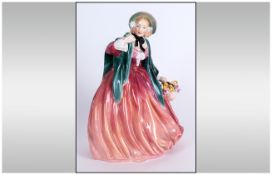 Royal Doulton Figurine ' Lady Charmian ' HN.1949. Issued 1940-1975. Designer L. Harradine. Height