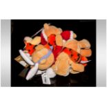WITHDRAWN // ''Winnie The Pooh'' Official Disney Bean Bag Teddies / Toys. Including: Mini Bean Ban
