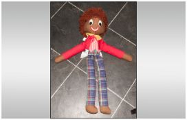 Robertson's Style Golly Rag Doll, Length 30 Inches
