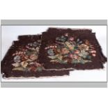 Pair of Needlework Cushion Covers