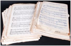 Quantity Of Early 20thC Sheet Music