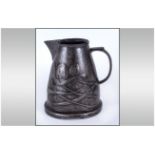 Arts and Crafts Tudric Pewter Jug by Archibald Knox for Liberty & Co, c.1902. Marked Tudric 0958.