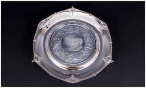 Christopher Lawrence Limited & Numbered Edition Silver Commemorative Salver/Tray, 'The Four