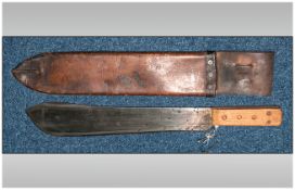 WW2 Issue Machete For Armoured Corp