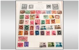 Blue Triumph Stamp Album With Many Older World Stamps bound to be some finds.