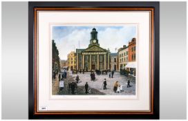 Tom Dodson Limited & Numbered Edition Colour Print, 'The Old Town Hall' Number 72/850. Fine Art