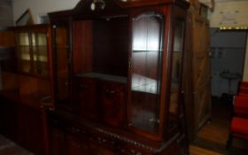 Mahogany Wall Unit