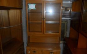 Small Light Wooden Wall Unit