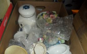 Box Of Ceramic Collectables
