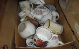 Box OF Assorted Ceramics