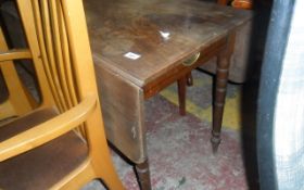 Drop Leaf Wooden Table
