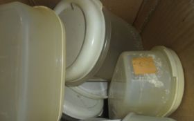 Box Of Plastic Food Containers