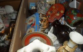Box OF Assorted Collectables