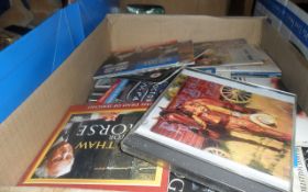 Box Of Assorted Cds & DVD