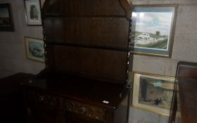 Dark Wooden Dutch Dresser