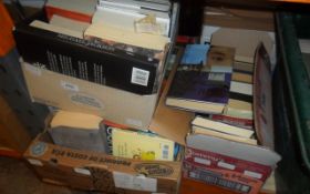 Three Small BOxes Of Books