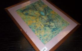 Wooden Framed Picture