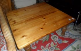 Large Square Pine Coffee Tables