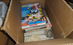 Box Of Bbc Acorn User Magazines