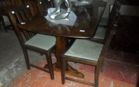 Ercol 1950's Refectory Table & 6 Chairs