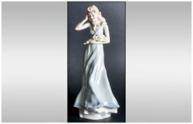 Royal Doulton Reflection Series Figurine ' Wind Flower ' HN.3077. Designer A. Hughes. Issued 1986-