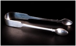 George III Pair of Silver Nips. Hallmark London 1807. 35.9 grams. Length 6 Inches.