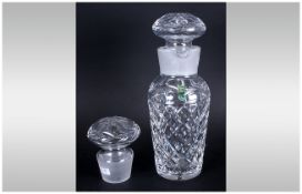 Waterford - Fine Quality and Impressive Cut Crystal Wine Decanter ' Lismore ' Pattern with Carafe
