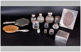 Antique and Vintage Collection of Silver Hallmarked Items, 14 various items in total