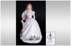 Royal Doulton Figurine ' Joanne ' HN.3422. Designer W. Pedley. Issued 1993-1998. Height 7.5