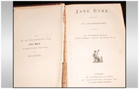 Jane Eyre By Charlotte Bronte Hardback Book, W Nicholson & Sons London