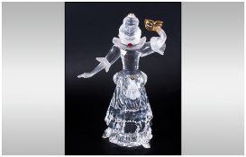 Swarovski SCS Annual Edition 2000 Cut Crystal Figure, 'Masquerade Series, Columbine', designed by