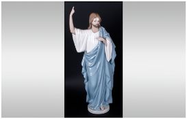 Nao By Lladro Figures 'Figure Of Jesus' 13.5'' in height. Mint condition.