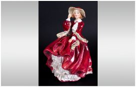 Royal Doulton Early Figure ' Top of The Hill ' HN.1834. Reg Num.822821. Height 7 Inches.