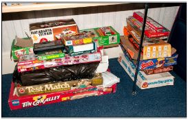 Collection Of Boxed Board Games Including microscope, frustration, scrabble, sketch, mouse trap,
