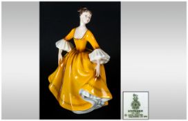 Royal Doulton Figure ' Stephanie ' HN.2807. Issued 1983-1994. Height 7.25 Inches. Mint Condition.