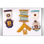 Blackpool Masonic Sincerity Lodge 14ct Gold Medal / Badge. Number 4175, Hallmark London 1937, 3.75