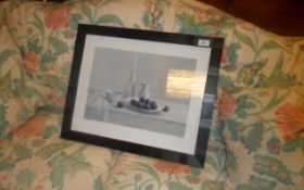 Black Wooden Framed Picture