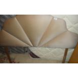 Material Double Headboard