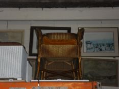 Pair of Llyod Loom Chairs.