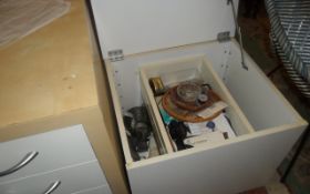 White haberdashery Storage Box
