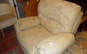 Cream Coloured Lounge Recliner