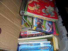 Box of Assorted Children's Books.