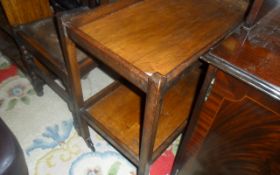 Oak Serving Trolley